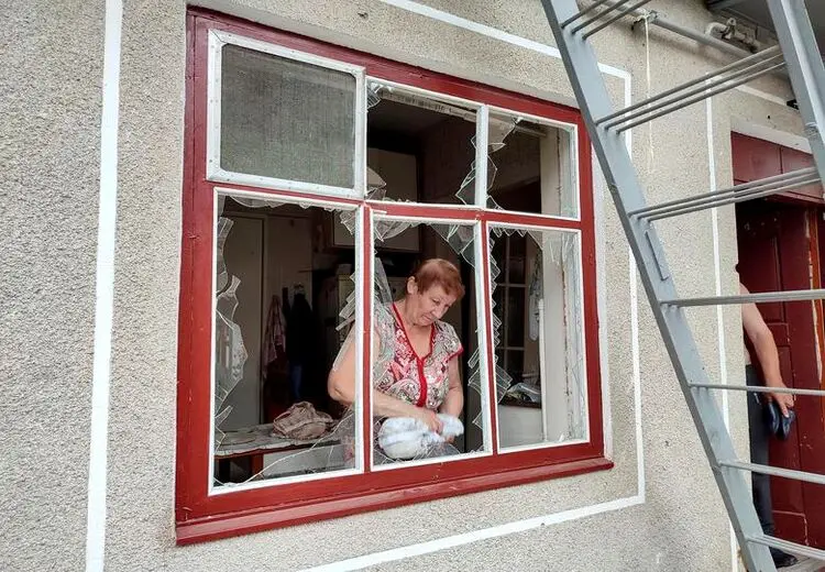 پس از حمله موشکی روسیه