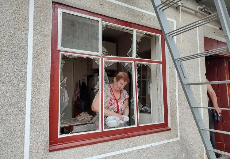 پس از حمله موشکی روسیه