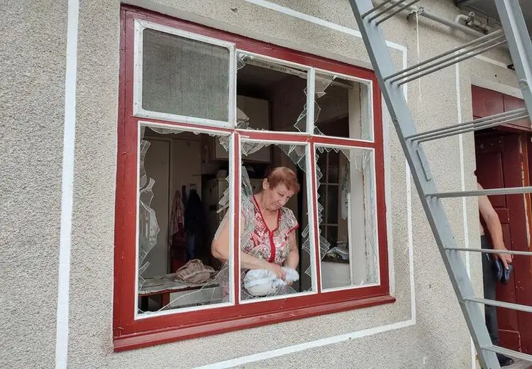پس از حمله موشکی روسیه