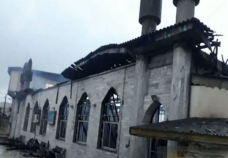 علت آتش سوزی یک مسجد در زیباکنار چه بود؟