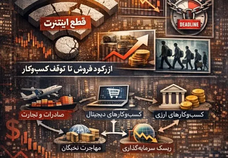 اختلال اینترنت و اقتصاد دیجیتال؛ تحلیل هزینه‌های پنهان یک ریسک زیرساختی