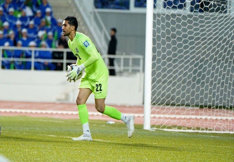 حسین حسینی و ثبت ششمین کلین شیت در تیم ملی ایران