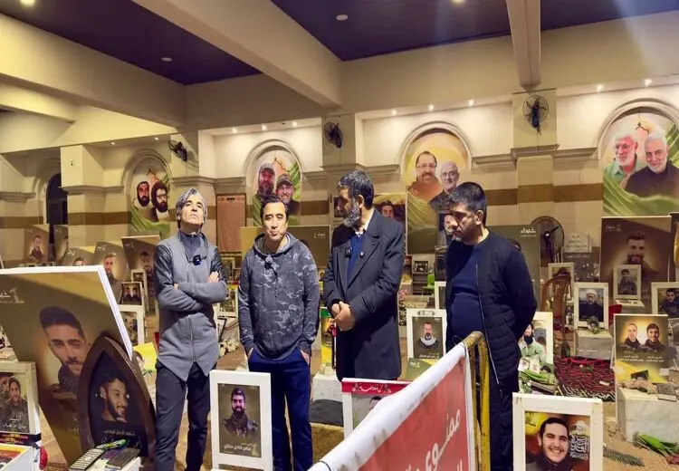 سفر خداداد عزیزی، وحید شمسایی و علیرضا دبیر به لبنان/ عکس
