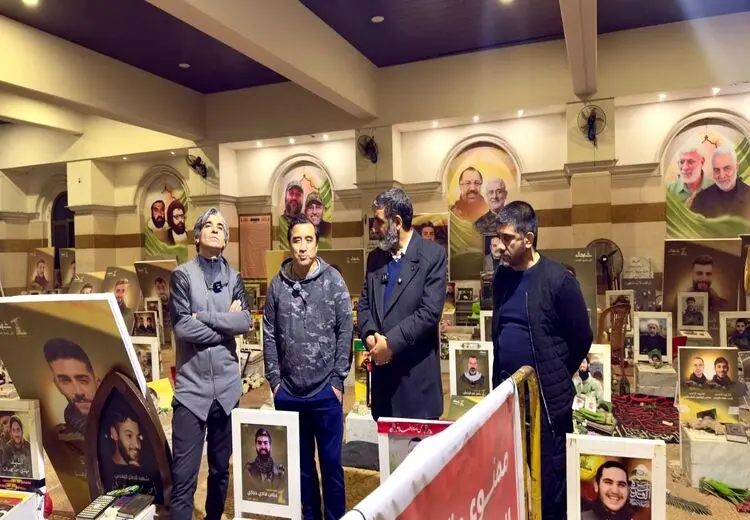 سفر خداداد عزیزی، وحید شمسایی و علیرضا دبیر به لبنان/ عکس
