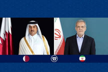 امیر قطر: کنار برادران خود در ایران می‌ایستیم