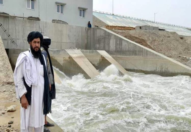 طالبان یک سد جدید در خاشرود نیمروز در نزدیکی ایران می‌سازد