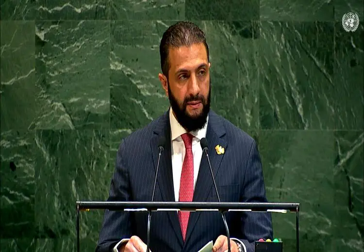 جولانی در سازمان ملل خود چه گفت؟
