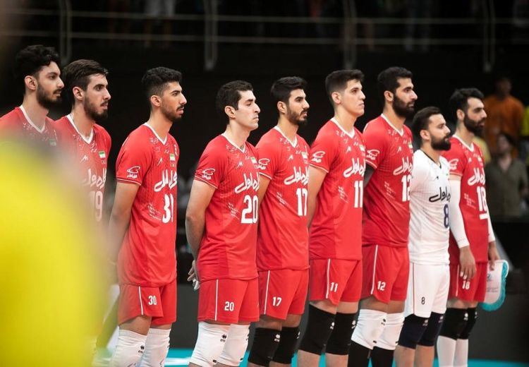 سقوط تیم ملی والیبال ایران !