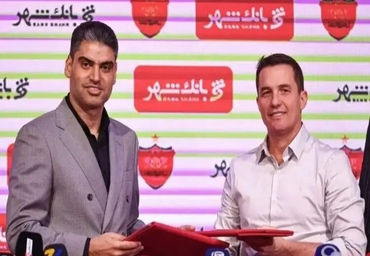 جلسه اوسمار ویرا با مدیرعامل پرسپولیس !
