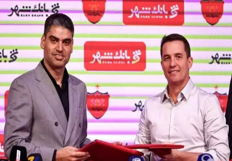 جلسه اوسمار ویرا با مدیرعامل پرسپولیس !