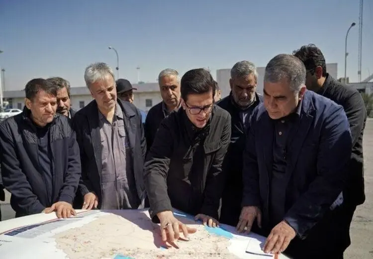 آخرین وضعیت انبار نفت ری پس از حمله اسراییل