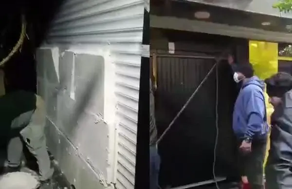  تصاویری از شیوۀ جدید پلمب کافه‌رستوران‌های متخلف