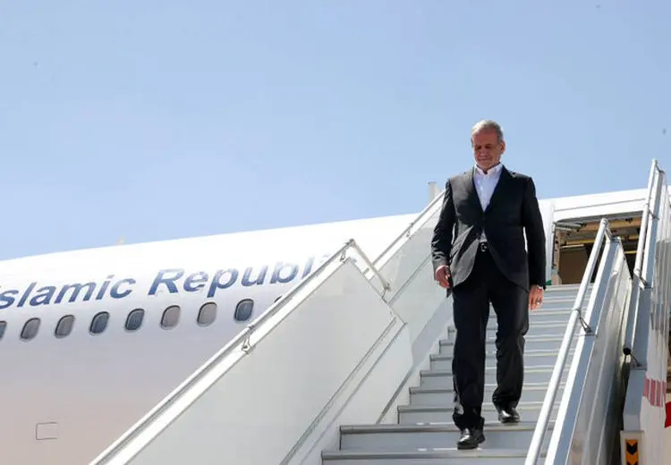 ورود پزشکیان به تهران