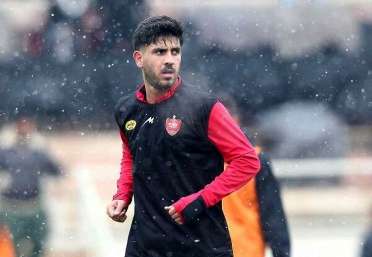 غیبت هافبک پرسپولیس در دیدار مقابل فولاد !
