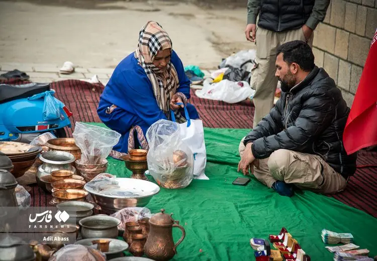 جمع‌آوری کمک کشمیری‎‌های هند برای مردم ایران