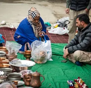 جمع‌آوری کمک کشمیری‎‌های هند برای مردم ایران