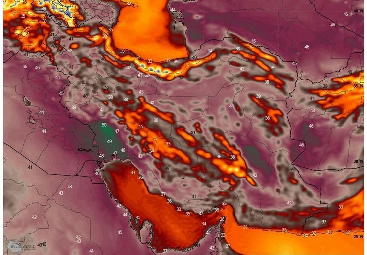 خود را برای گرما و دمای 40 درجه آماده کنید!
