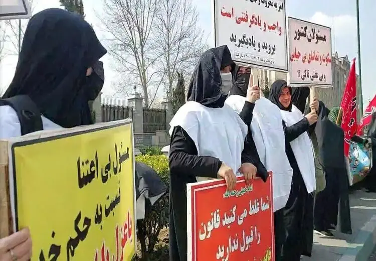تصاویر فراجا از واقعیت ماجرای تحصن غیرقانونی مقابل مجلس
