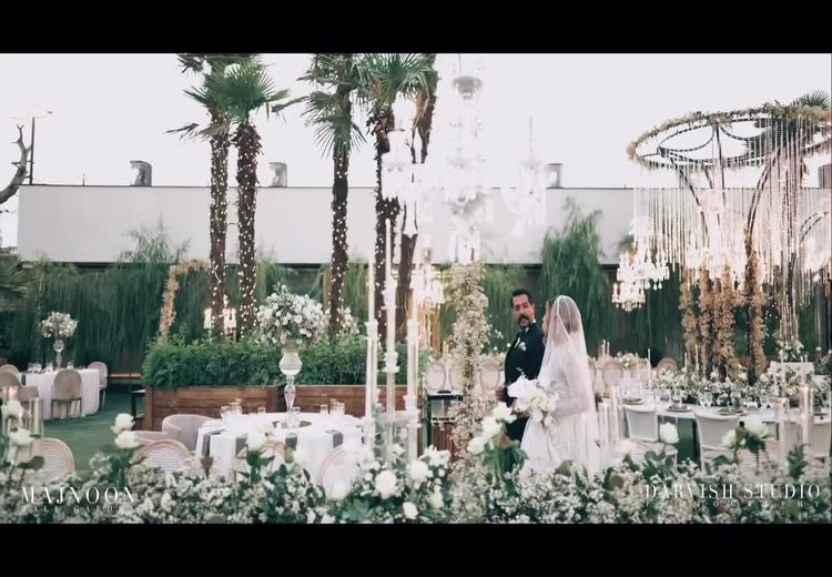 تصاویری از مراسم عروسی کامران تفتی و متین ستوده