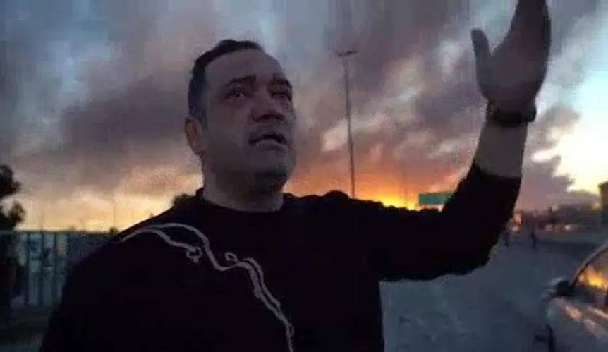 تصاویری هولناک از حمله به اطراف میدان آزادی تهران 