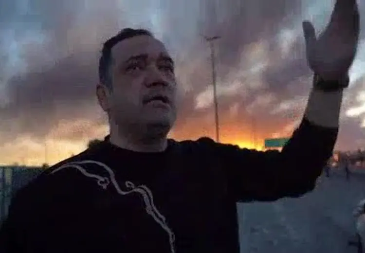 تصاویری هولناک از حمله به اطراف میدان آزادی تهران 