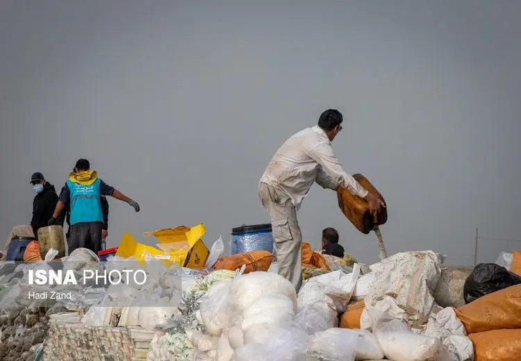 تصاویر امحای ۲۰ تن مواد مخدر 