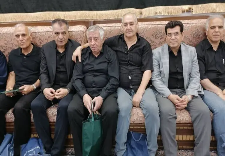 دیدار پیشکسوتان استقلال و پرسپولیس با مدیران فدراسیون