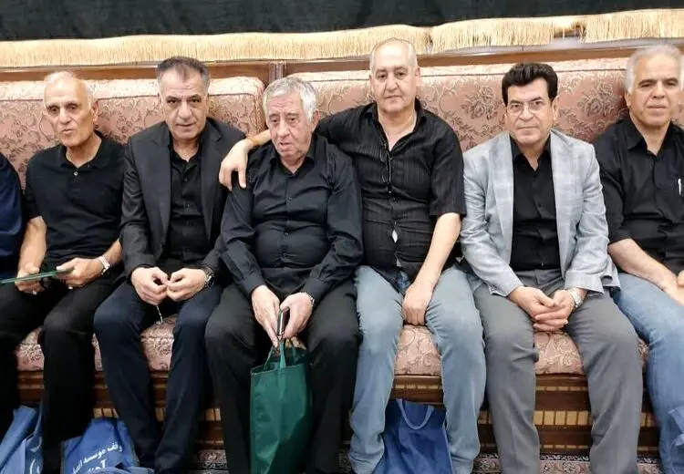دیدار پیشکسوتان استقلال و پرسپولیس با مدیران فدراسیون