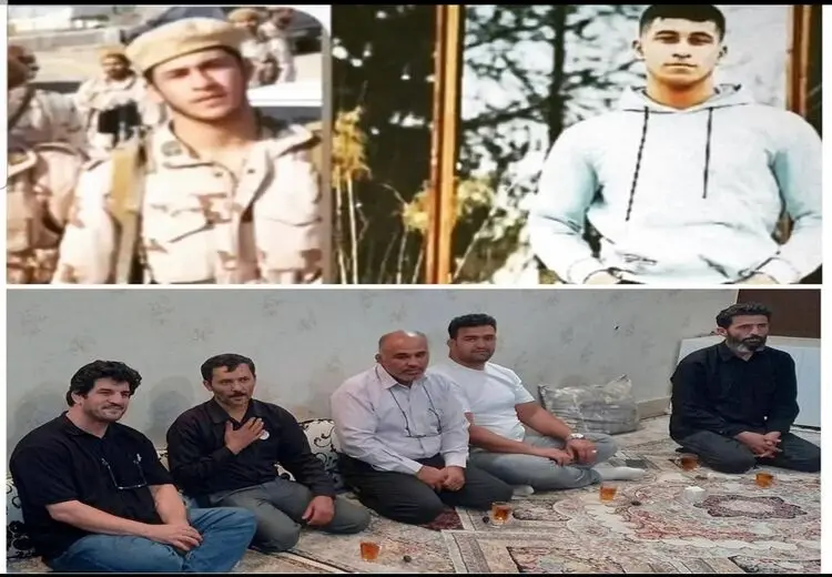 دیدار رسول خادم با خانواده جوان مرزبان که توسط طالبان شهید شد